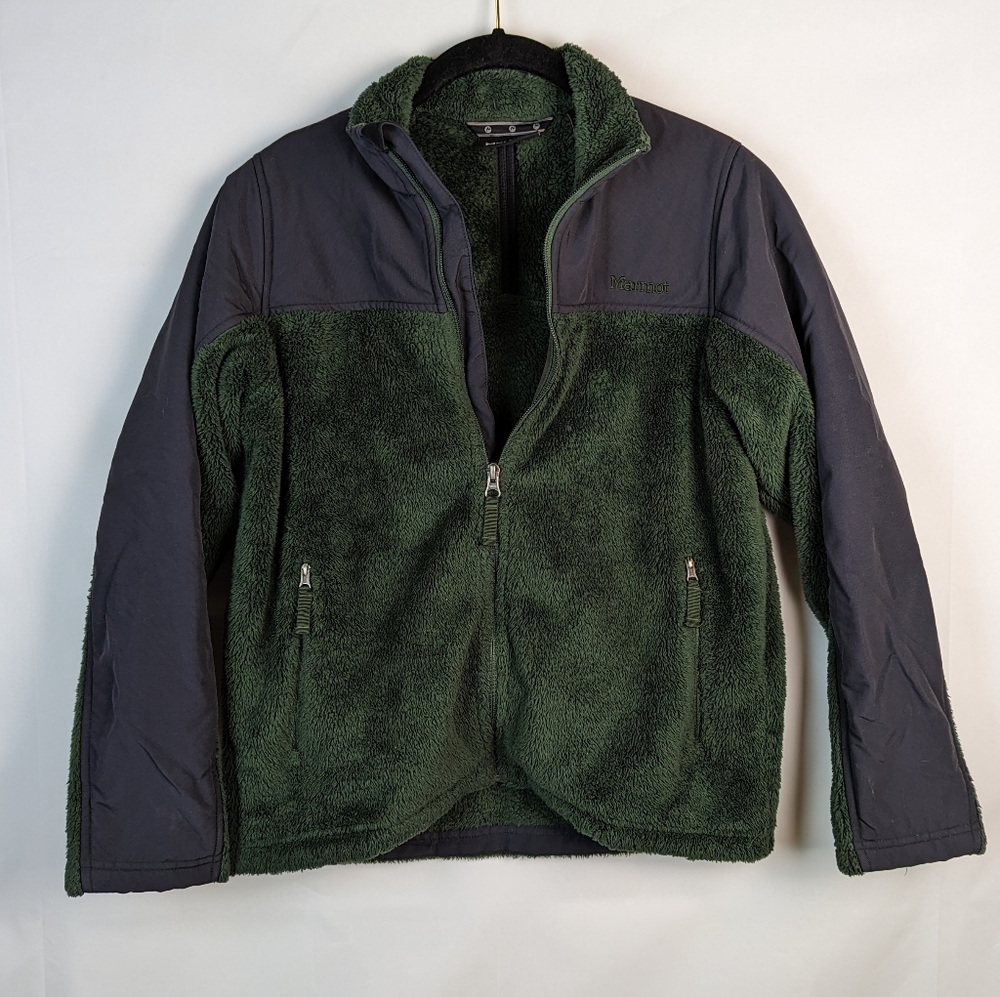 Boys Marmot Fleece Jacket Sz XL